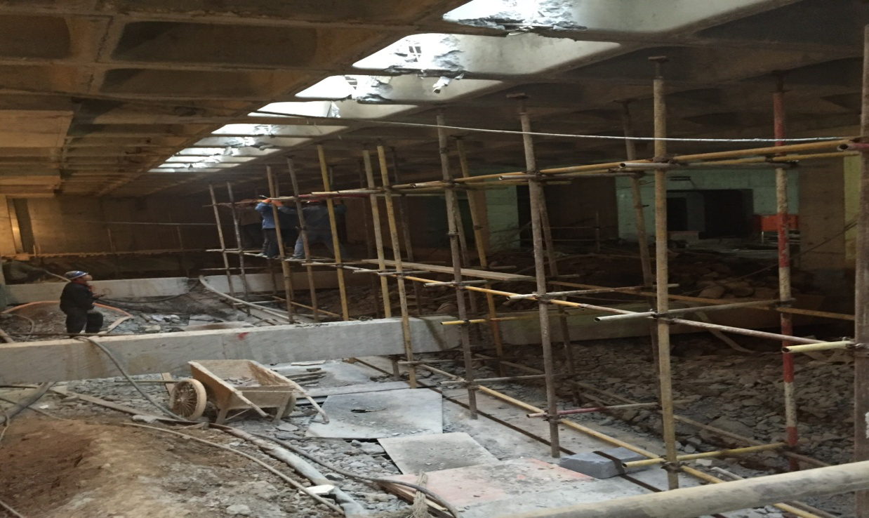 （2015年）濟(jì)南某住宅樓糾傾加固