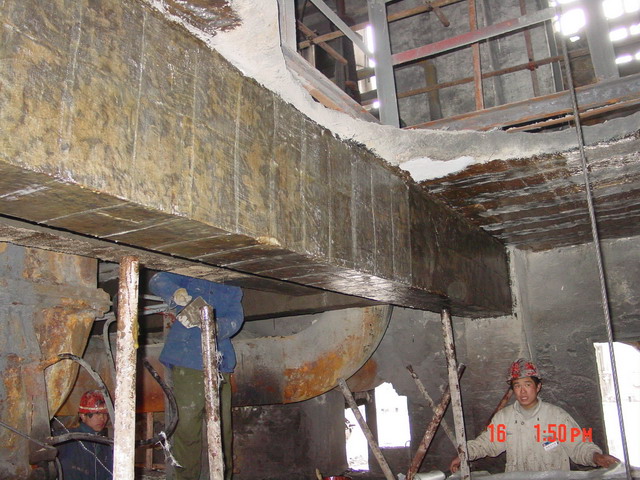 壽光聯盟化工廠造氣車間加固