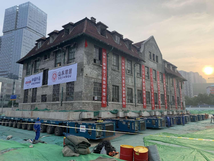 歷山路原天主教方濟(jì)圣母?jìng)鹘绦夼畷?huì)院平移及地下增層