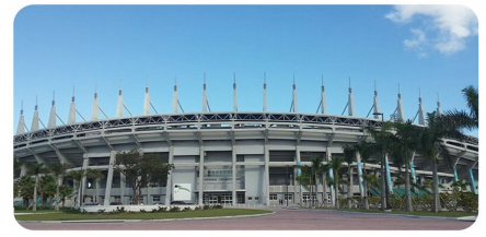 援建巴哈馬15000座體育場項(xiàng)目部分混凝土構(gòu)件開裂脫落、鋼筋銹蝕情況檢測鑒定